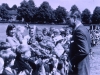 Prince Philip with admirers